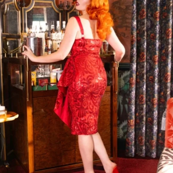 Ruby Stardust Dress - Picture 2 of 4